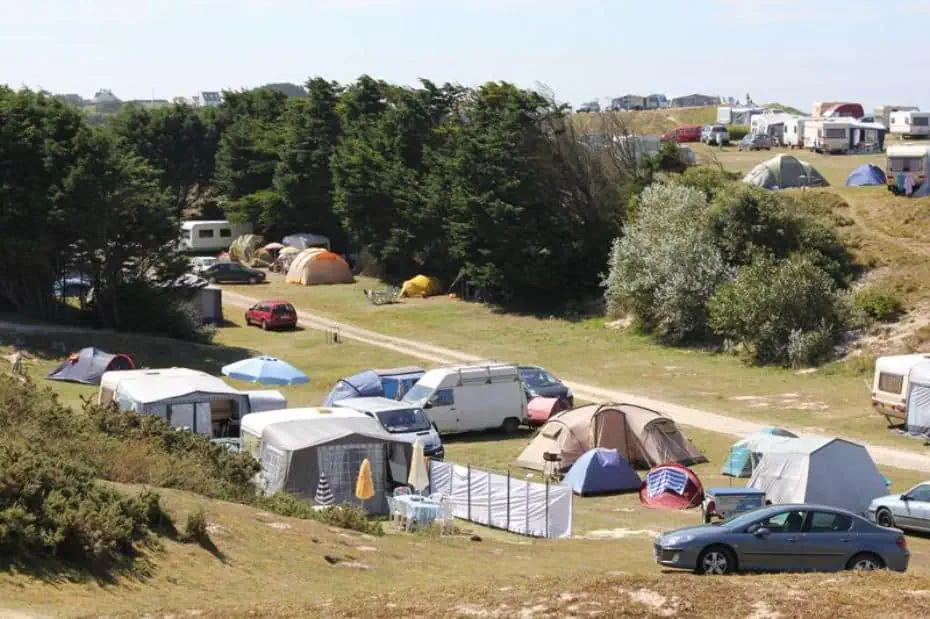 emplacement camping finistere