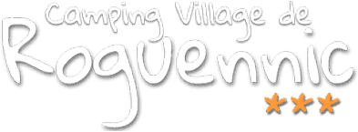 logo village roguennic bleu